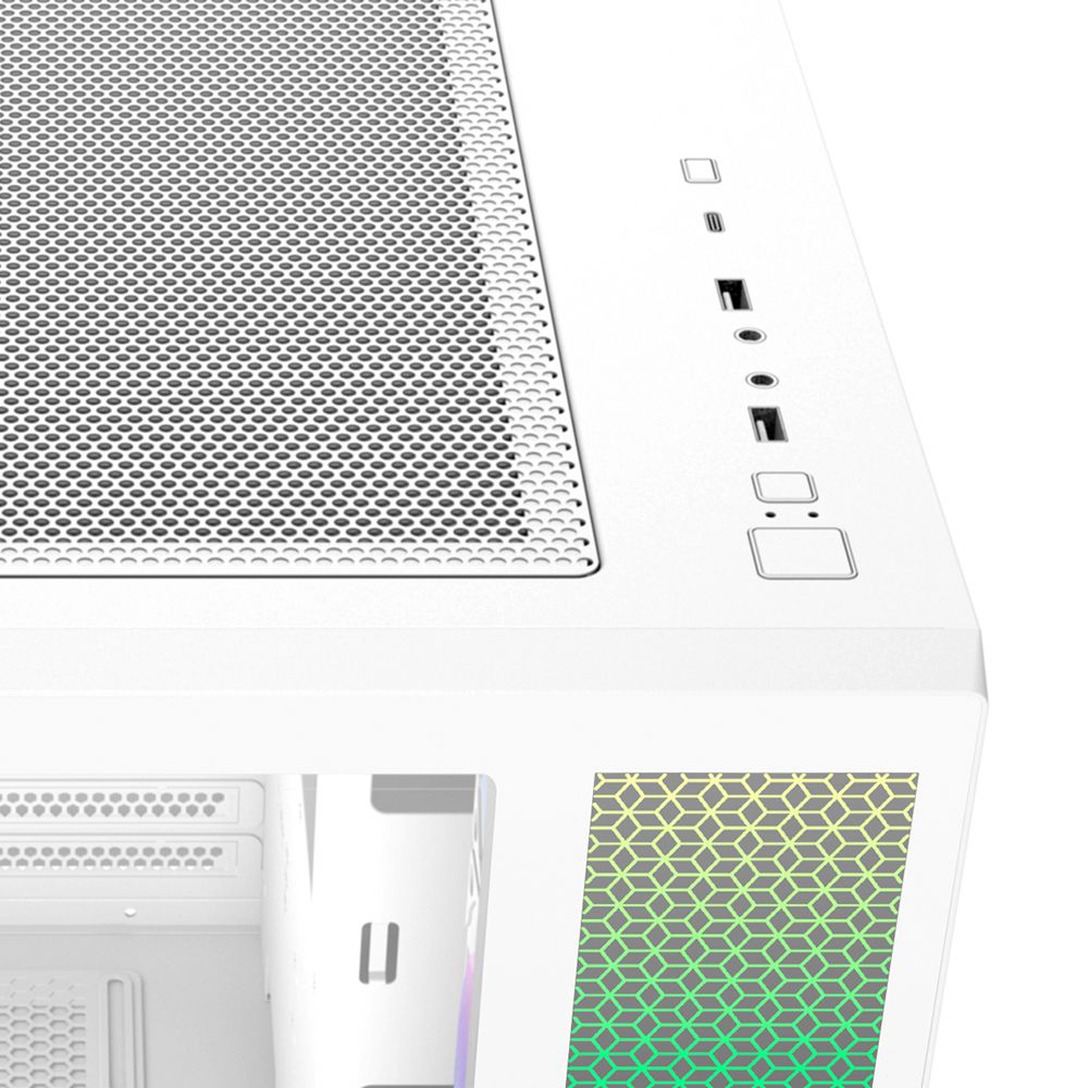 AB128501 - Semitorre ABYSM Danube Sava 285 ARGB ATX Blanco (AB128501)