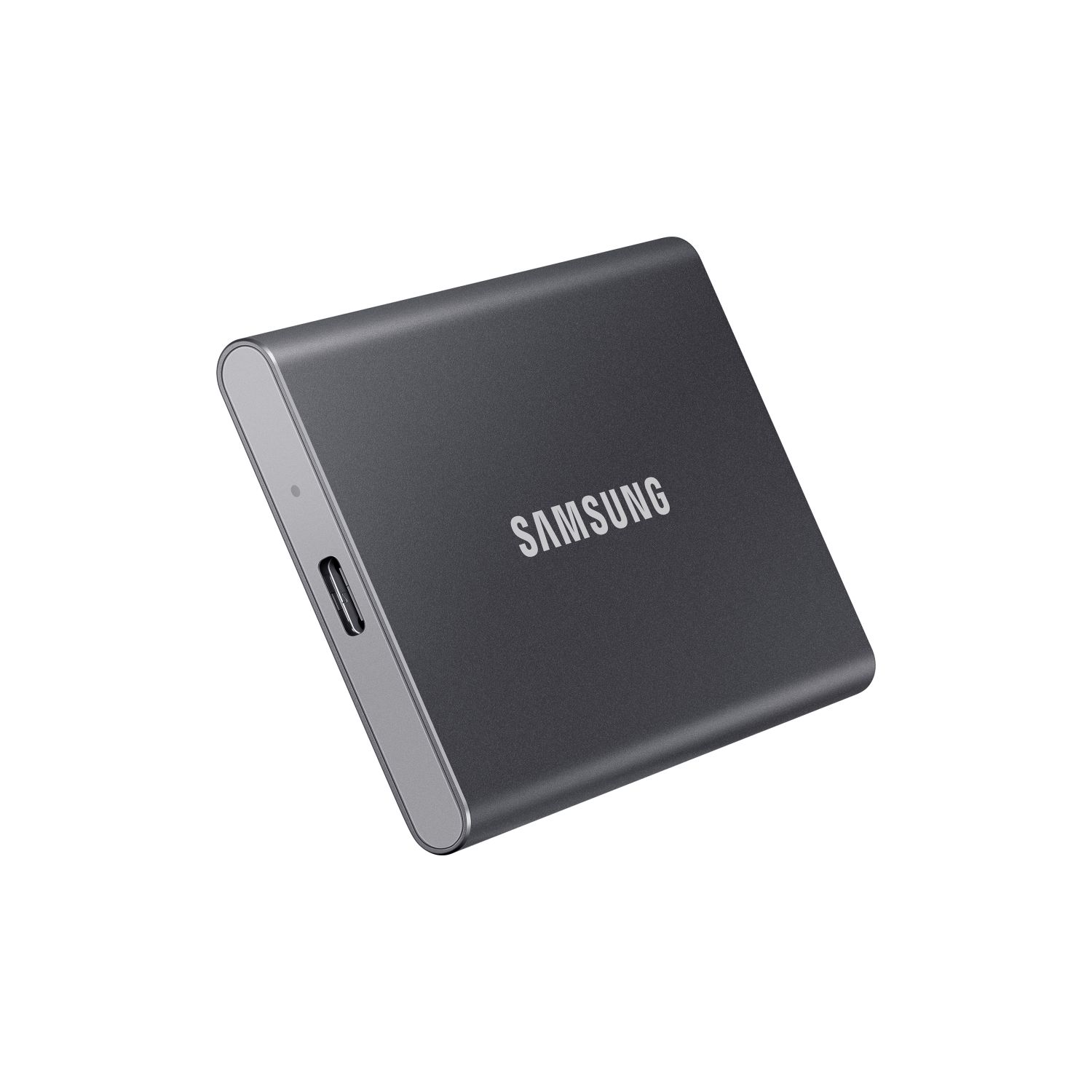 MU-PC1T0T/WW - Disco SSD Samsung T7 1Tb NVMe USB-C 3.1 Lectura 1050 Mb/s Escritura 1000 Mb/s Gris Titanio (MU-PC1T0T/WW)