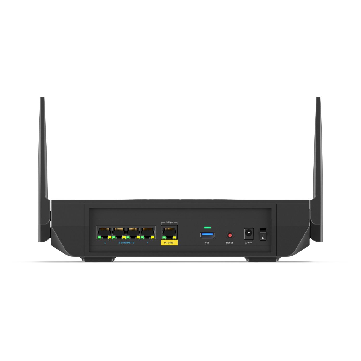 MR7500-EU - Router Mesh Linksys Hydra Pro WiFi 6 TriBand 4xRJ45 Gigabit Ethernet LAN Ethernet WAN 1xUSB-A 3.0 4 Antenas Externas Negro (MR7500-EU)
