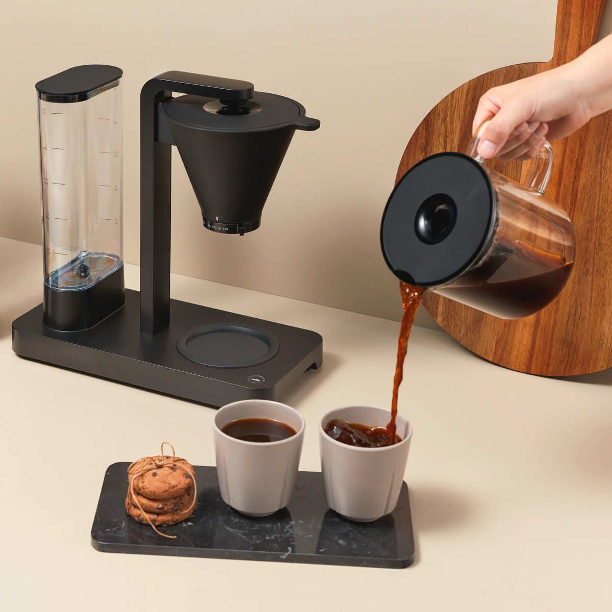 602263 - Cafetera Wilfa Svart Performance WSPL-3B Espresso Semiautomtica 1800W 1.25L 10 Tazas Negra (602263)