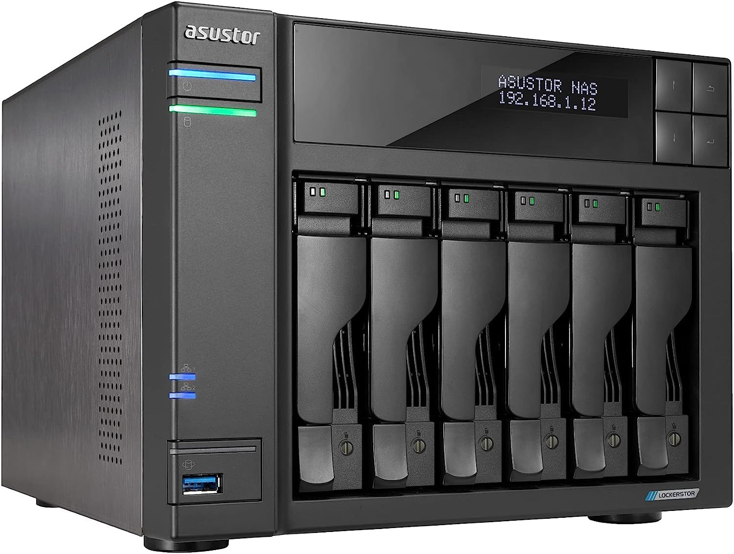 FS6706T - NAS Asustor Flashstor N5105 DDR4 4Gb Sodimm M.2 2xUSB 2.0 2xUSB-A 3.1 1xHDMI 2.0b 2xRJ45 6 Bahas Ethernet Negro (FS6706T)