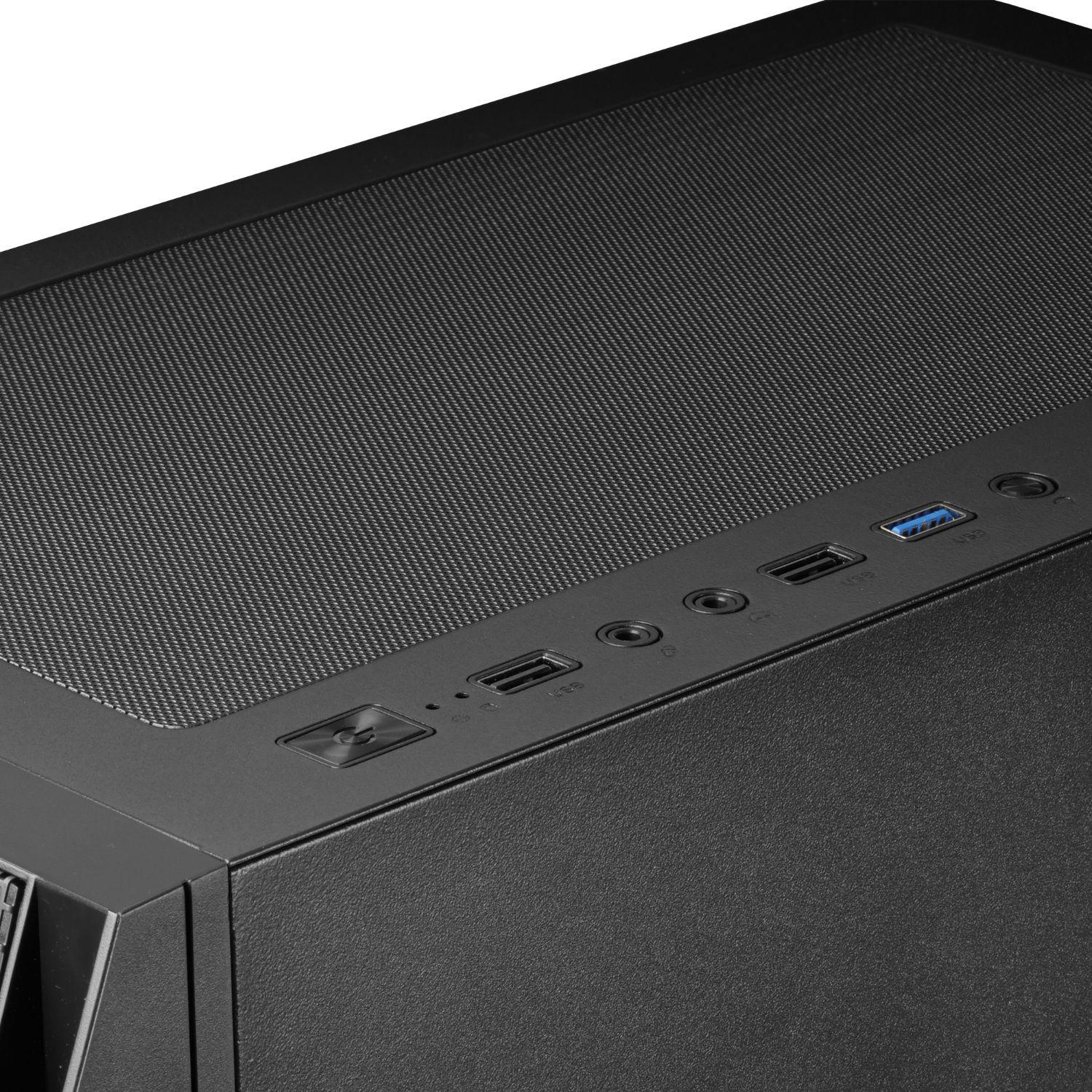 MCPRO2 - Caja Profesional Mars Gaming Premium XXL Ventana Lateral Completa de Cristal Templado Sistema CPU Freezer 2xUSB 2.0 1xUSB-A 3.0 EATX ATX mATX Mini-ITX Negra (MCPRO2)