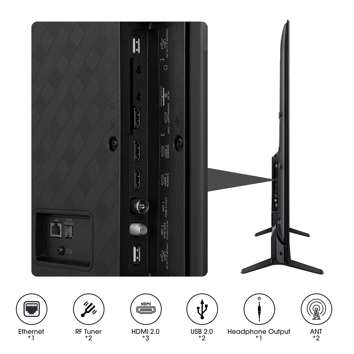 55A6K - Televisor Hisense 55