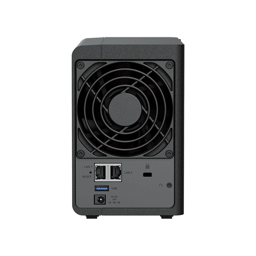 DS224+ - NAS Synology DiskStation J4125 DDR4 2Gb SATA 2xUSB-A 3.0 2xRJ45 2 Bahas Ethernet Negro (DS224+)