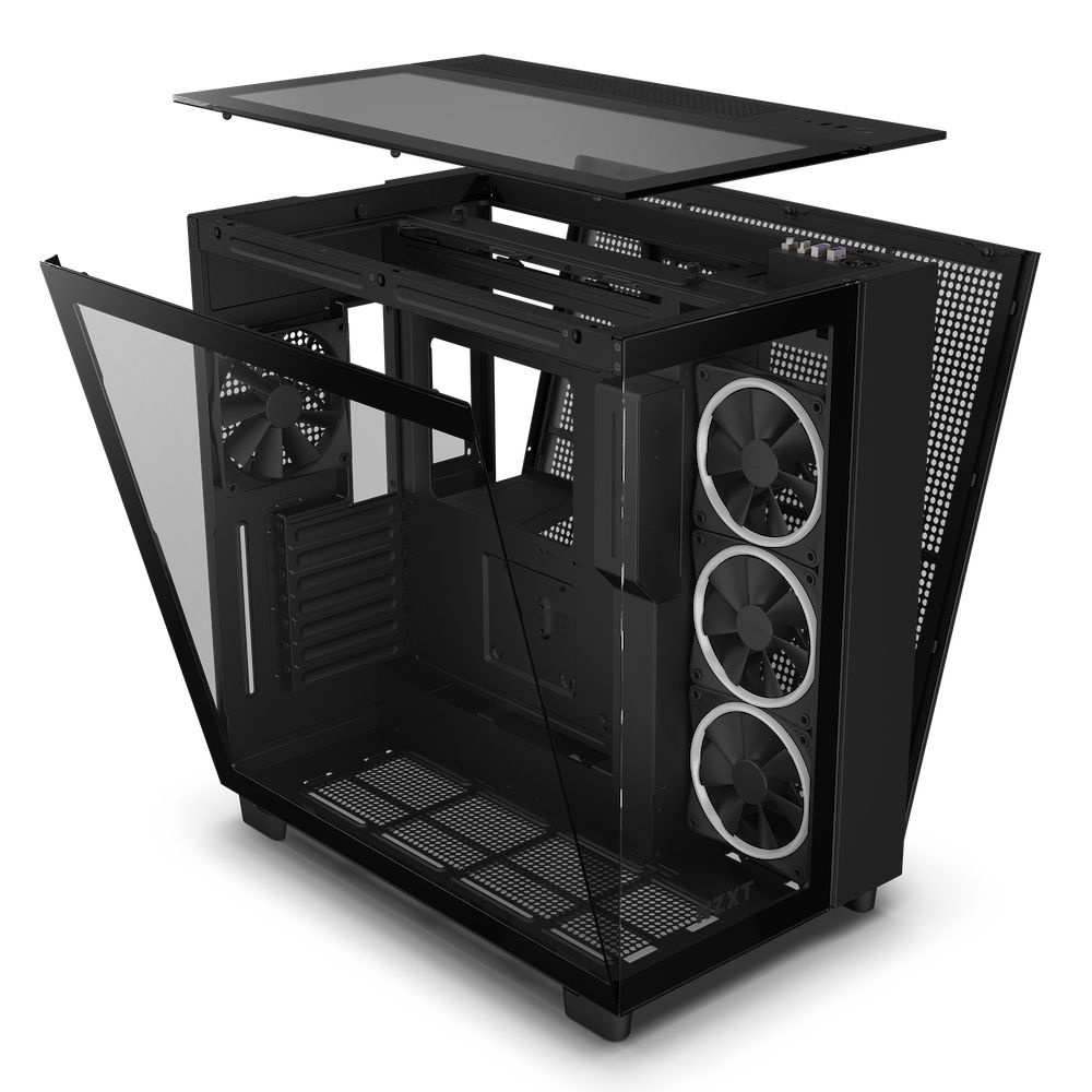 CM-H91EB-01 - Caja NZXT H9 Elite Ventana Lateral de Cristal Templado 2xUSB-A 3.0 1xUSB-C 3.1 ATX mATX Mini-ITX Negra (CM-H91EB-01)