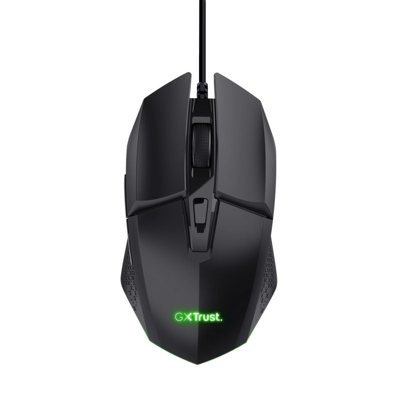 25036 - Ratn Gaming Trust ptico Diestro GXT 109 Felox RGB USB-A Cable 1.5m 6400dpi 6 Botones Negro (25036)