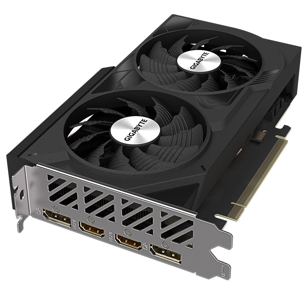 GV-N4060WF2OC-8GD - GIGABYTE Nvidia GeForce RTX 4060 8Gb GDDR6 2xHDMI 2xDP PCIe 4.0 HDCP OpenGL 4.6 (GV-N4060WF2OC-8GD)