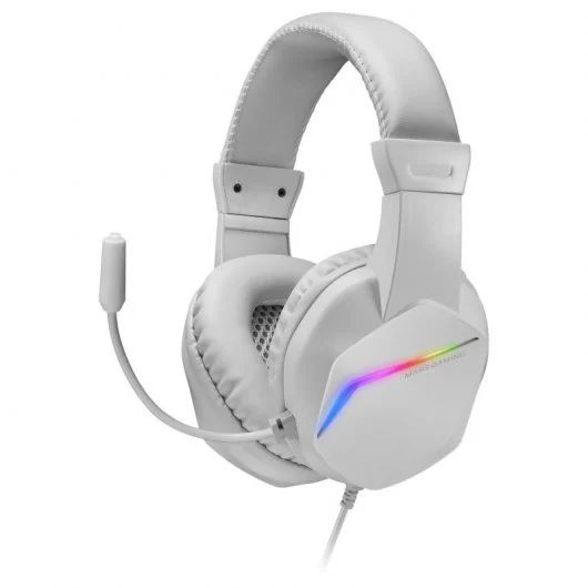 MCPRGB3WES - Pack Mars Gaming Teclado TKL/Ratn RGB Flow/Auriculares/Micrfono FRGB Rainbow/Alfombrilla XXL Blanco (MCPRGB3WES)