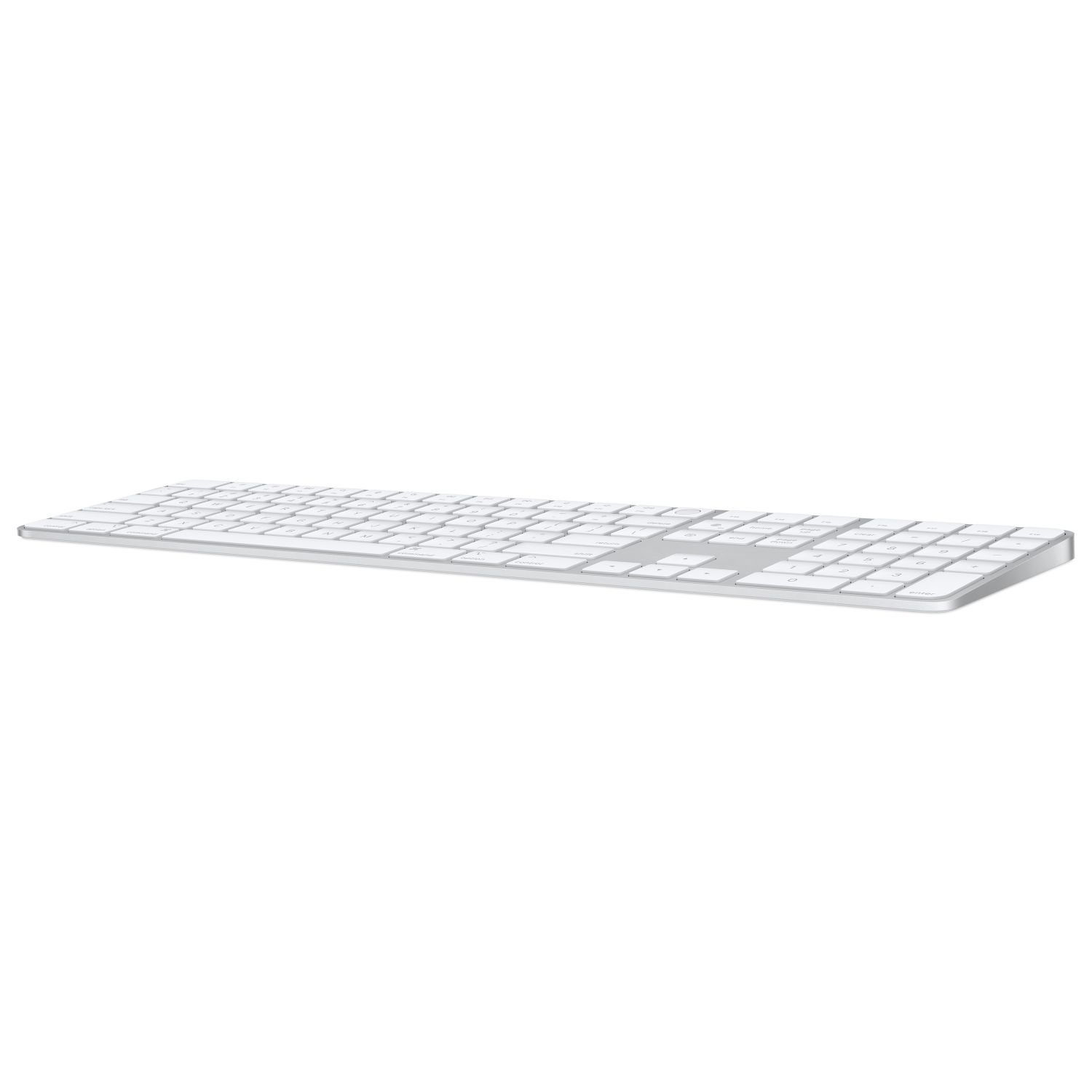 MK2C3Y/A - Teclado Apple Magic Numrico Multimedia Diestro Touch ID USB Bluetooth Lightning Teclas Blancas Gris (MK2C3Y/A)
