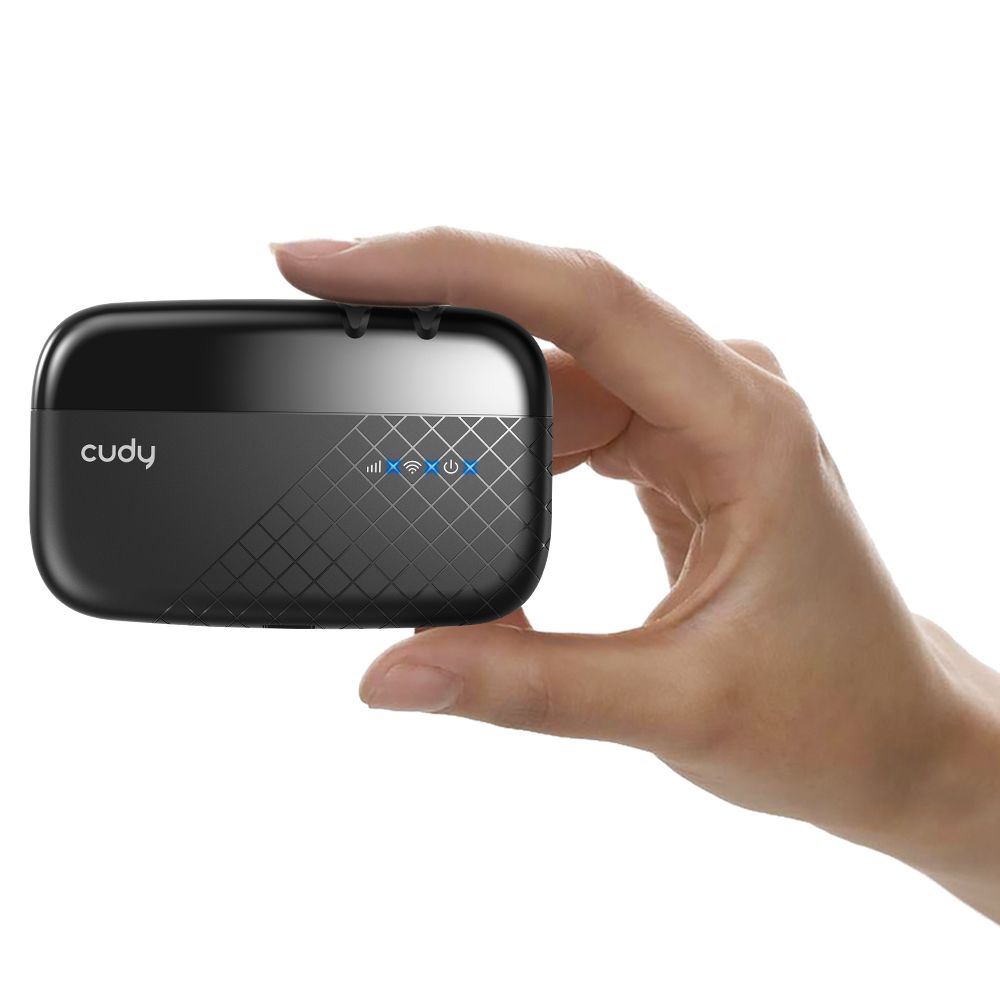 MF4 - Router Porttil CUDY WiFi 4 USB 2.0 4G LTE Antena Interna Negro (MF4)
