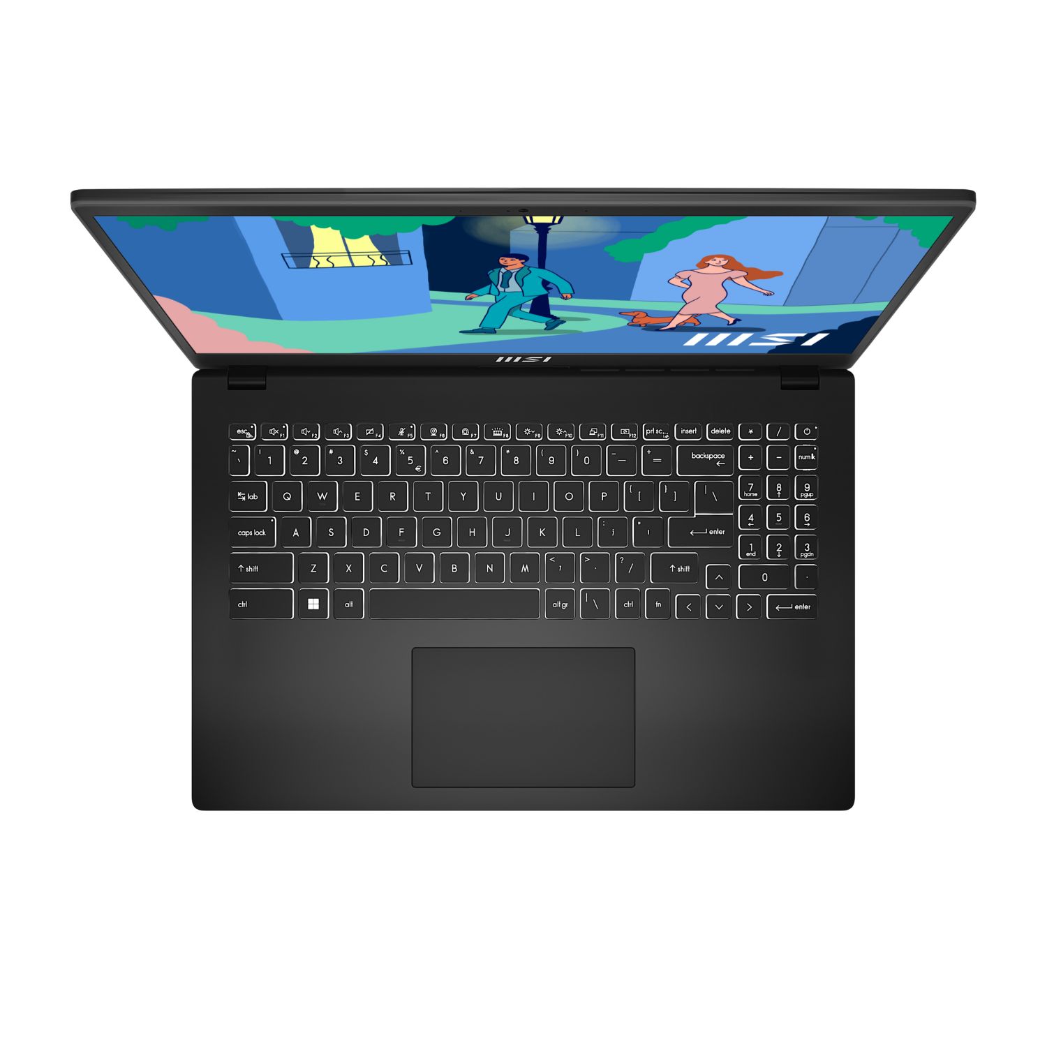 9S7-15HK12-039 - Porttil MSI Modern 15 B7M-039XES Ryzen 5-7530U 8Gb 512Gb SSD Cmara Frontal HD 15.6