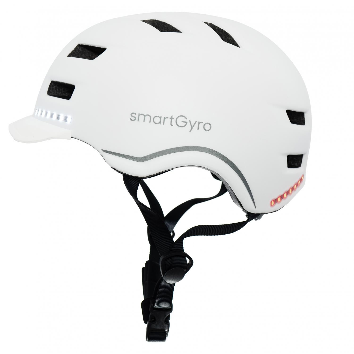 SG27-255 - Casco SmartGyro Helmet Pro Tamao M Blanco (SG27-255)