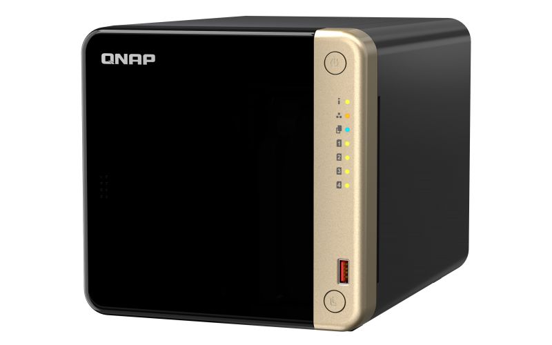 TS-464-8G - NAS QNAP SATA3 M.2 8Gb Sodimm 4 Bah�as USB 2.0 USB-A 3.1 HDMI RJ45 Gigabit Ethernet LAN (TS-464-8G)