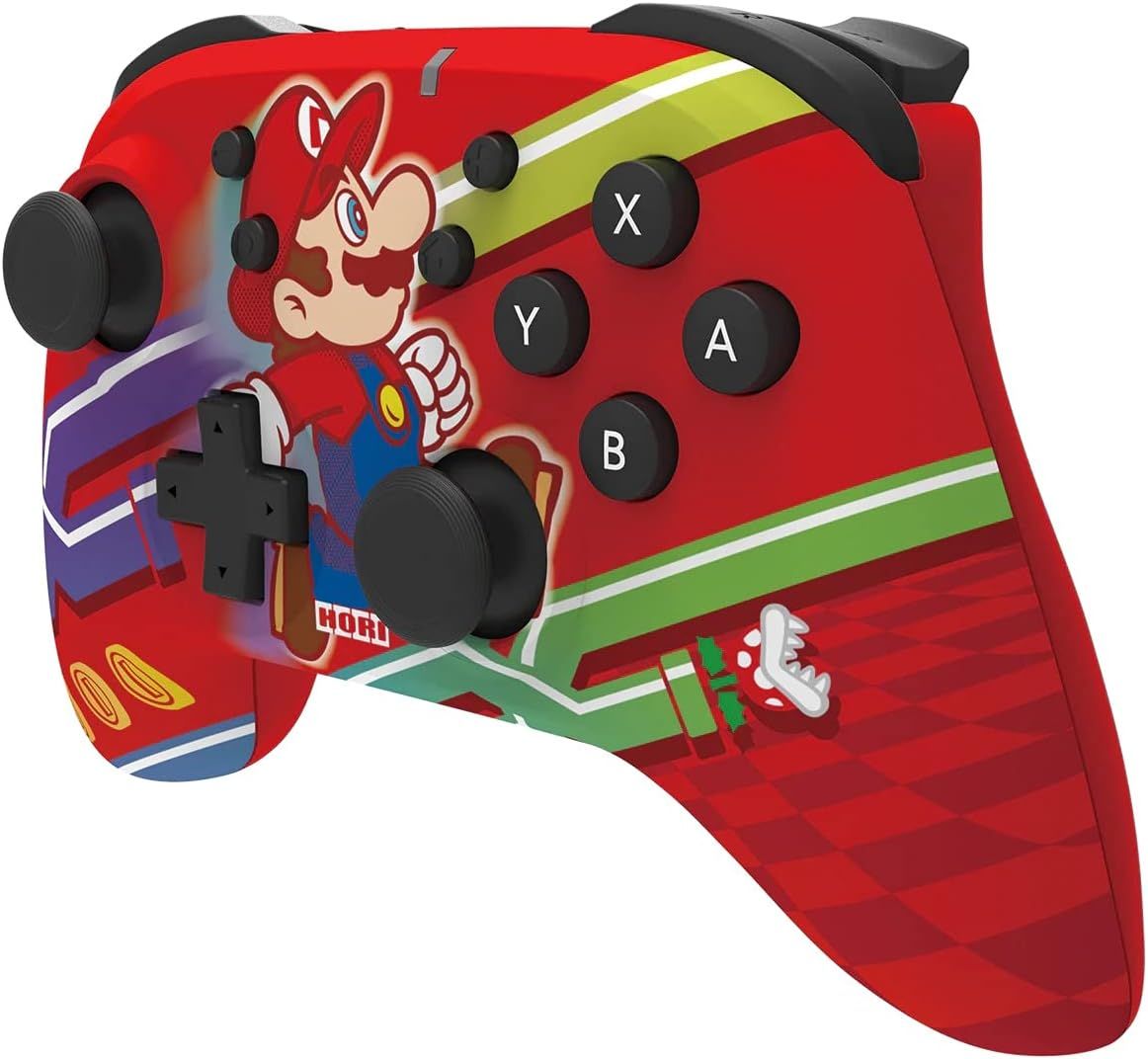 NSW-310U - Gamepad HORI Nintendo Switch Super Mario Analgico/Digital Bluetooth 5.0 Rojo (NSW-310U)
