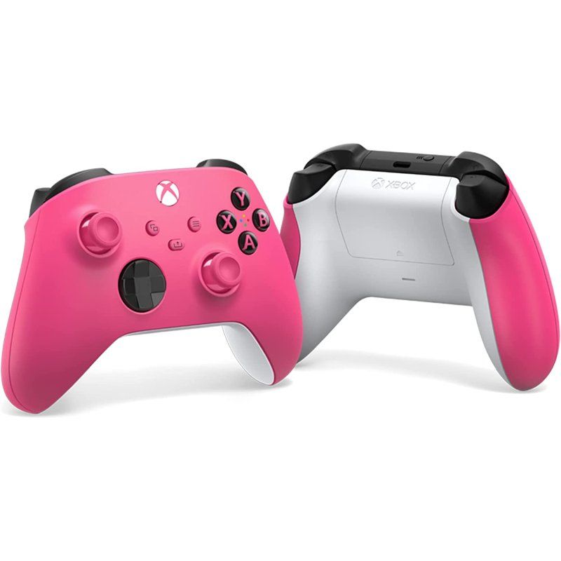 QAU-00083 - Gamepad Microsoft Xbox Analgico/Digital Bluetooth Xbox S/iOS/PC Rosa/Blanco (QAU-00083)