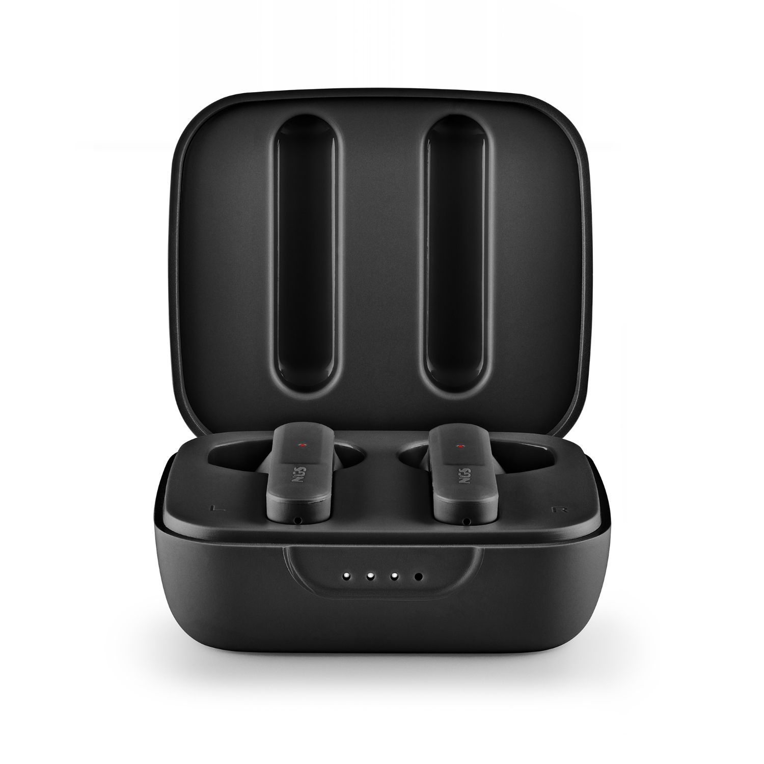 ARTICAMOVEBLACK - Auriculares NGS Intra-Aurales Binaurales Bluetooth 5.3 10m Micrfono Integrado Estuche de Carga USB-C Negros (ARTICAMOVEBLACK)
