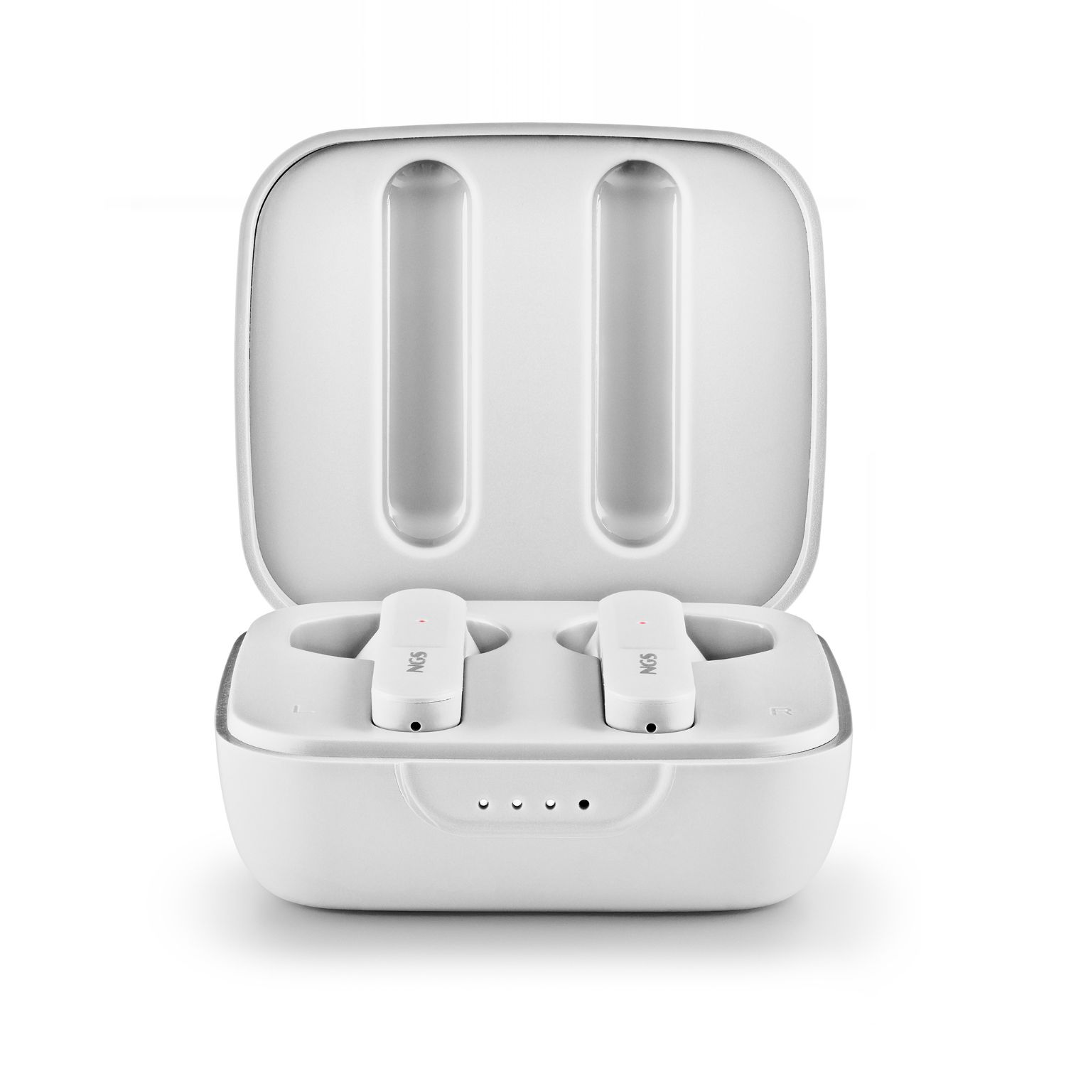 ARTICAMOVEWHITE - Auriculares NGS Intra-Aurales Binaurales Bluetooth 5.3 10m Micrfono Integrado Estuche de Carga USB-C Blancos (ARTICAMOVEWHITE)