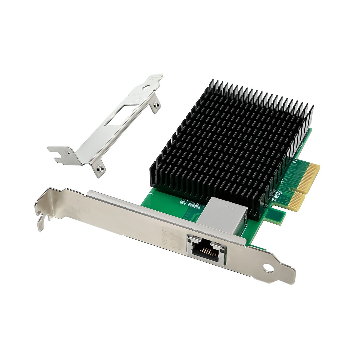 GNC-0210 - Tarjeta de Red LevelOne 10Gigabit 4xPCIe 1xRJ45 Ethernet LAN PC/Servidor Verde (GNC-0210)