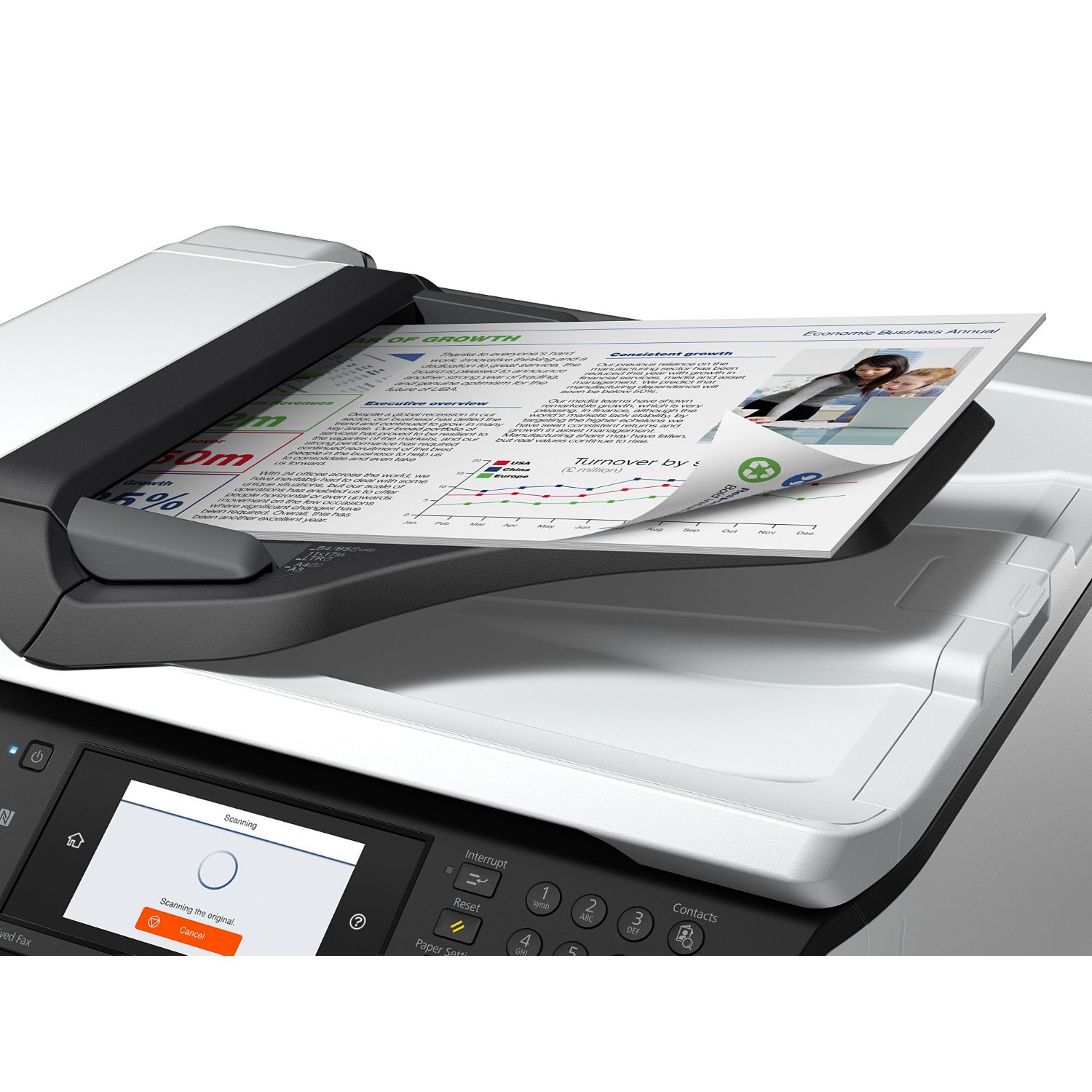 C11CG68401BR - Multifuncin Epson WorkForce Pro WF-C8690DTWFC LCD 5