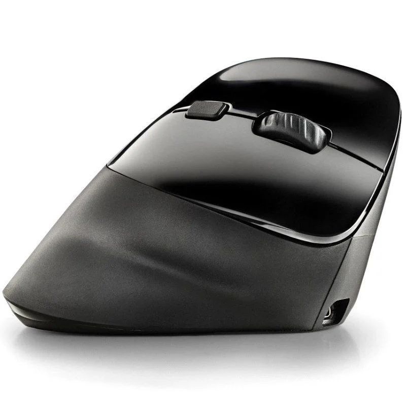 EVOMOKSHA - Ratn Vertical NGS Evo Moksha Ergonmico ptico Diestro RF Wireless 2.4GHz 2400dpi 5 Botones Negro (EVOMOKSHA)