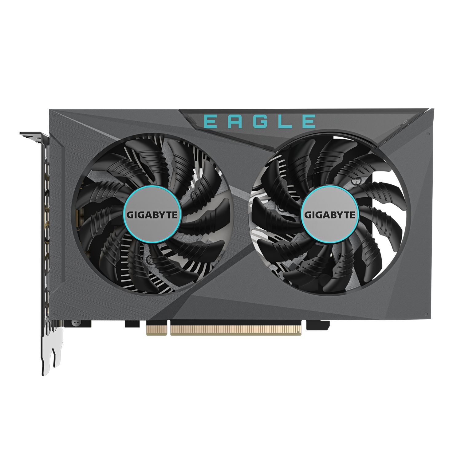 GV-N3050EAGLE OC-6GD - GIGABYTE Nvidia GeForce RTX 3050 6Gb GDDR6 WaterForce 2xDP 1.4a 2xHDMI 2.1 PCIe 4.0 OpenGL 4.6 (GV-N3050EAGLE OC-6GD)
