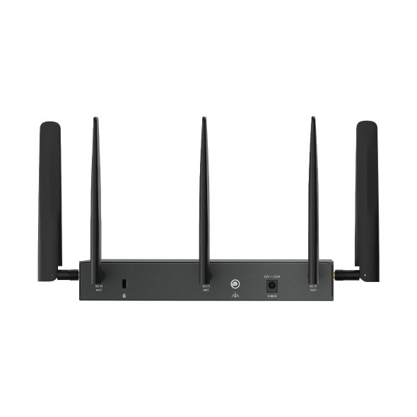 ER706W-4G - Router TP-Link AX3000 VPN Omada WiFi 6 DualBand 5xRJ45 Ethernet LAN/WAN 5 Antenas Externas 4G+, IGMP. Negro (ER706W-4G)