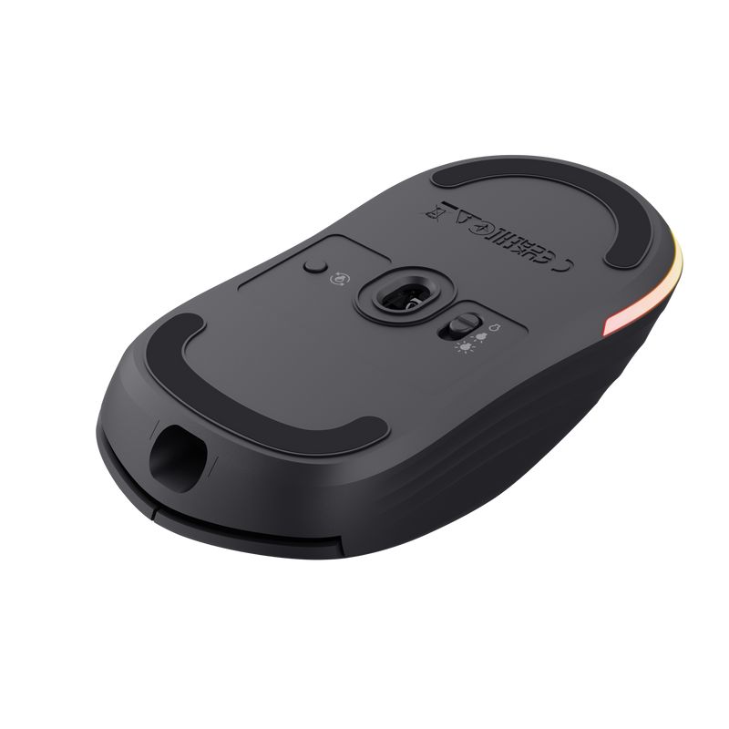25127 - Ratn Gaming Trust GXT 927 Redex+ Ergonmico Diestro Lser RGB RF Wireless/USB-A 25600dpi 6 Botones Negro (25127)