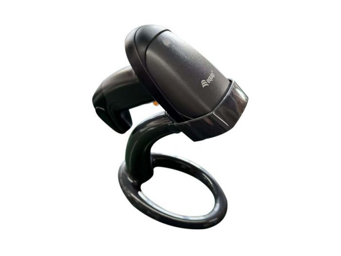 351023 - Escner EQUIP de Cdigo de Barras LED 1D Wireless RF IP54 Soporte Negro (351023)
