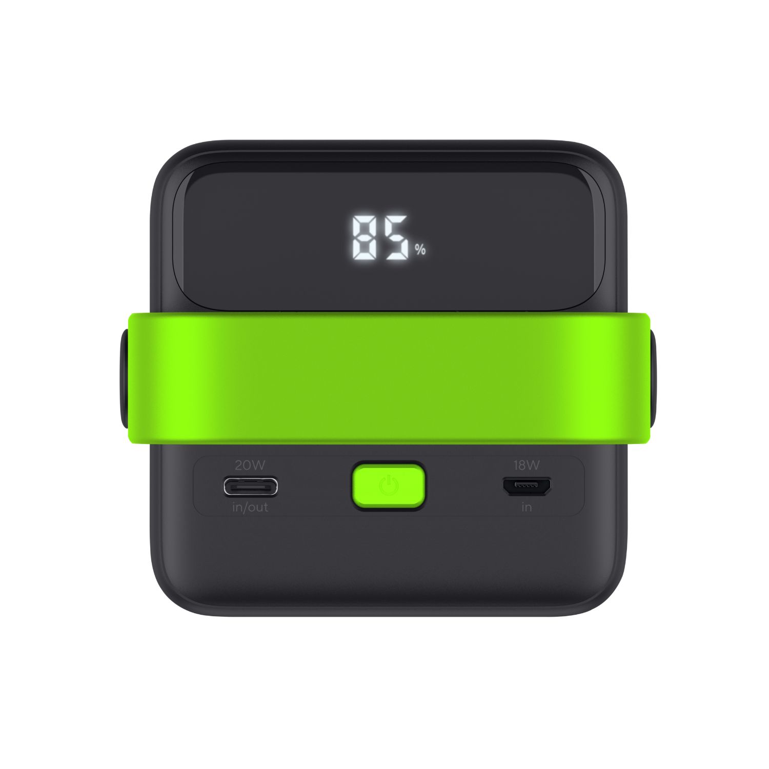 25196 - PowerBank Trust Redoh XXL 50000mAh mUSB USB-A USB-C Negro/Verde (25196)