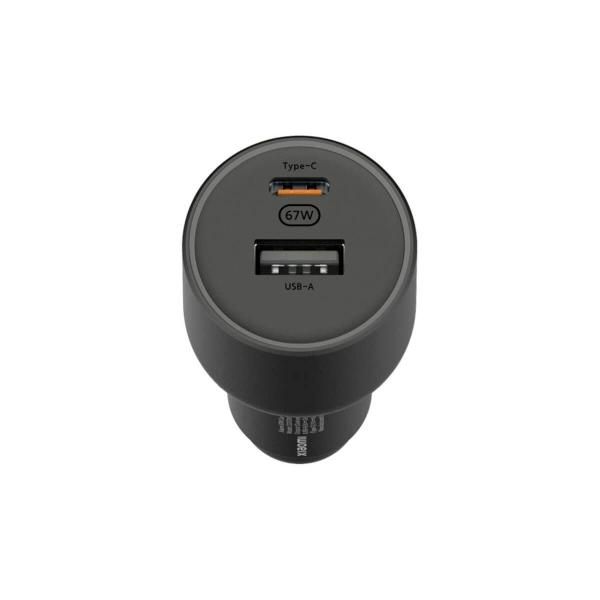 BHR6814GL - Cargador de Coche XIAOMI Universal 1xUSB-A 2.0 1xUSB-C 67W Negro (BHR6814GL)