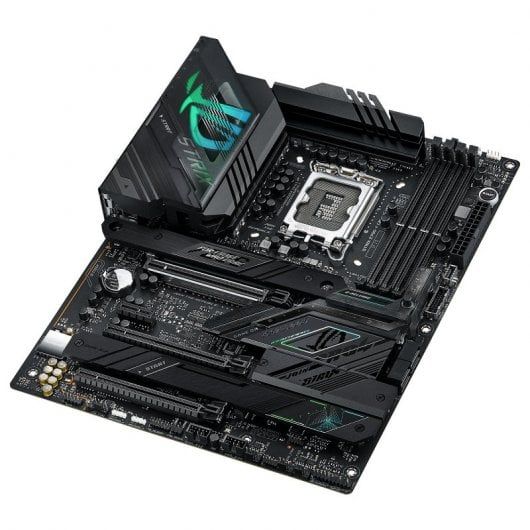 90MB1CP0-M0EAY0 - Placa base ASUS ROG STRIX Z790-F GAMING WIFI: (1700) 4DDR5 M.2 SATA3 PCIe USB 2.0 USB-A 3.0/3.1 USB-C 3.1/3.2 DP 1.4 HDMI 2.1 ATX 7.1 WiFi Bluetooth 5.3 Gigabit Ethernet 2.5