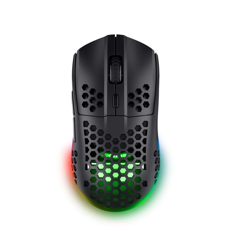 25307 - Ratn Gaming Trust GTX 929 Helox Diestro ptico RGB Wireless RF 4800dpi 6 Botones Negro (25307)
