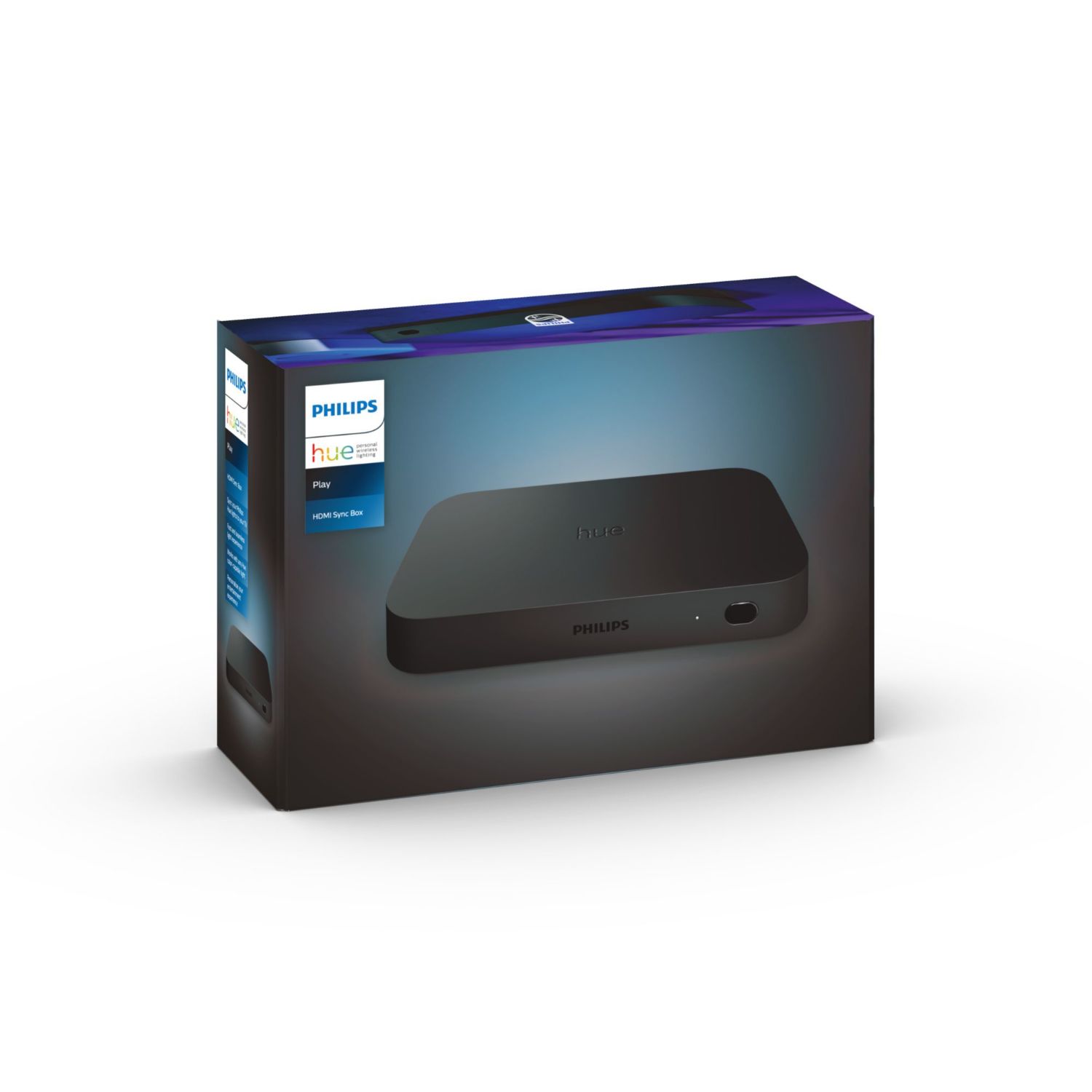 929002275802 - Sincronizador de Luces Philips Hue Play HDMI Sync Box 4xHDMI WiFi Negro (929002275802)