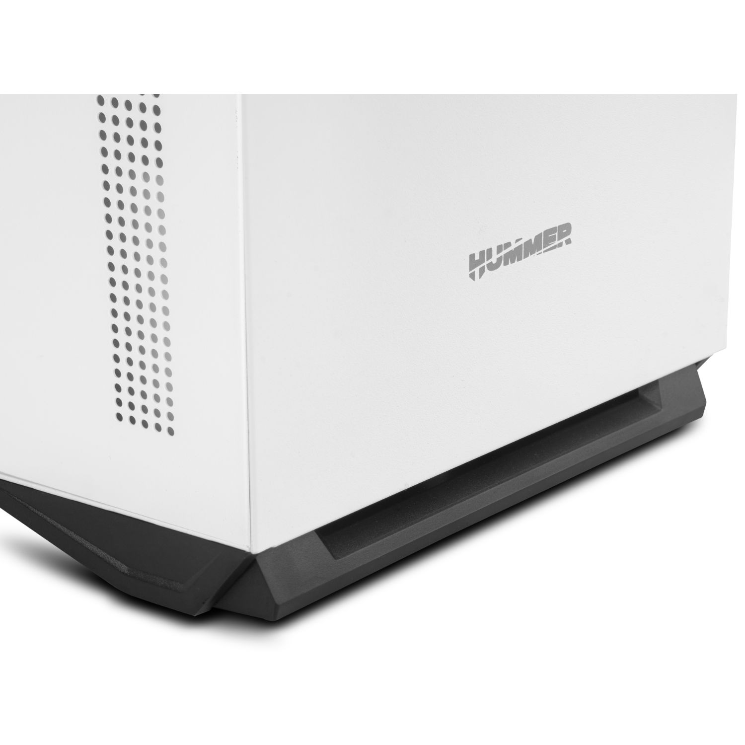 NXHUMMERZEROCOREW - MiniTorre NOX Hummer Zero 450W 2xUSB 2.0 1xUSB-A 3.0 mATX Mini-ITX Blanca (NXHUMMERZEROCOREW)
