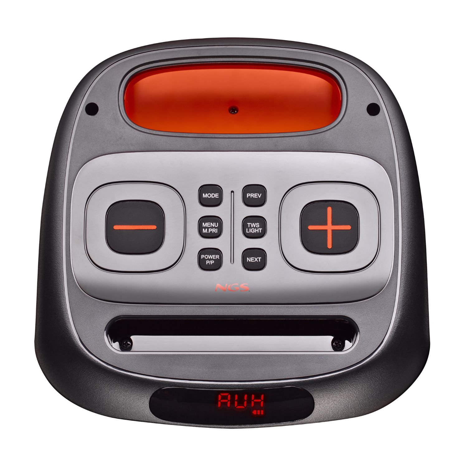 WILDSWAG - Altavoz Porttil NGS 80W LED Entrada Auxiliar Bluetooth 5.0 10m USB-A/C 3.5mm Negro (WILDSWAG)