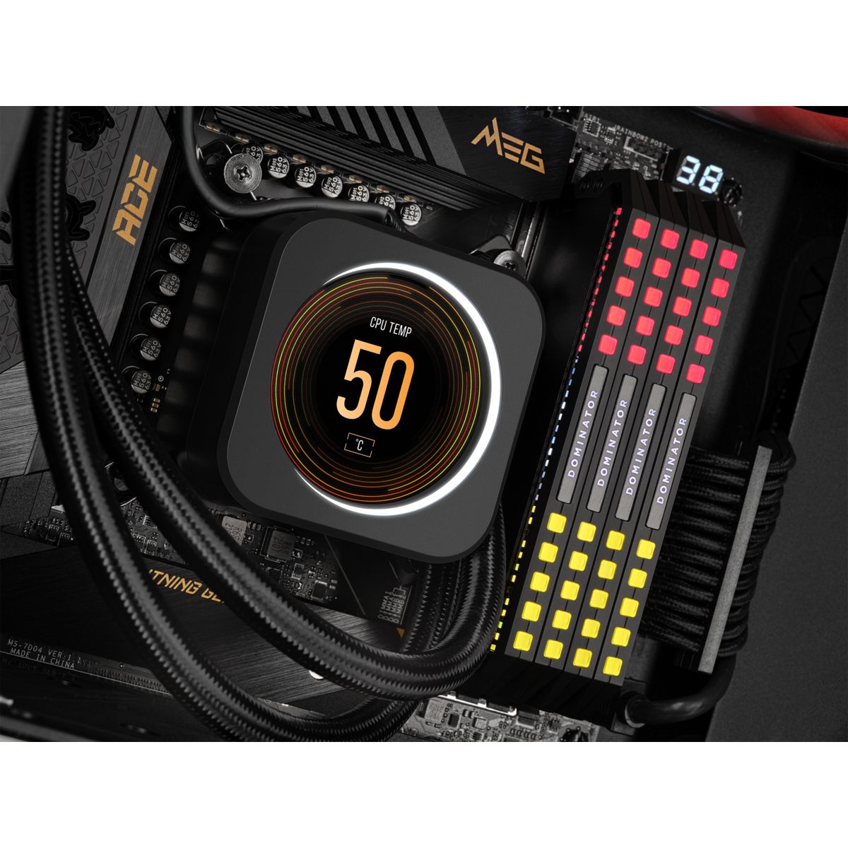 CW-9060056-WW - Kit de Actualizacin Corsair iCUE ELITE CPU Cooler LCD Display (CW-9060056-WW)