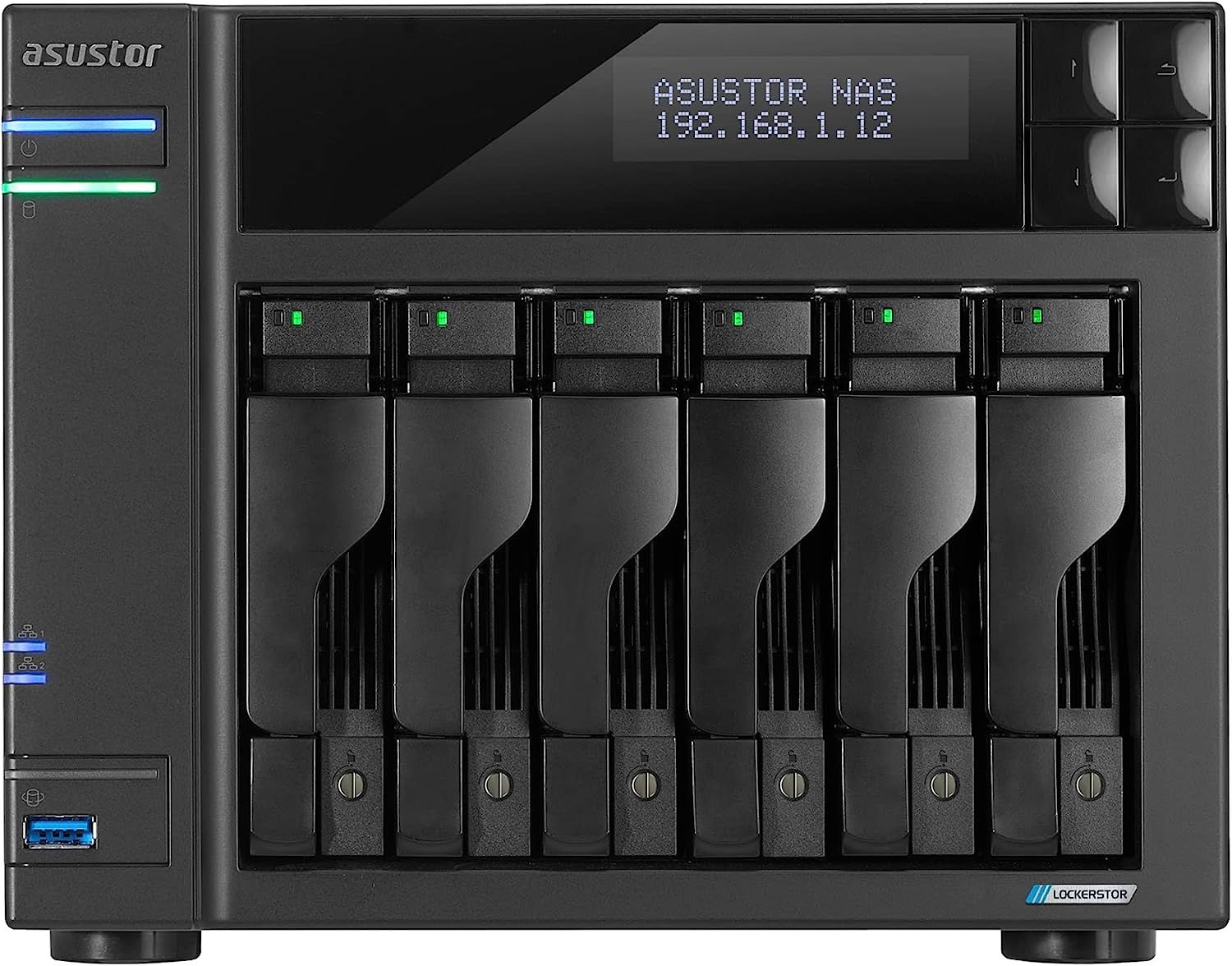 FS6706T - NAS Asustor Flashstor N5105 DDR4 4Gb Sodimm M.2 2xUSB 2.0 2xUSB-A 3.1 1xHDMI 2.0b 2xRJ45 6 Bahas Ethernet Negro (FS6706T)