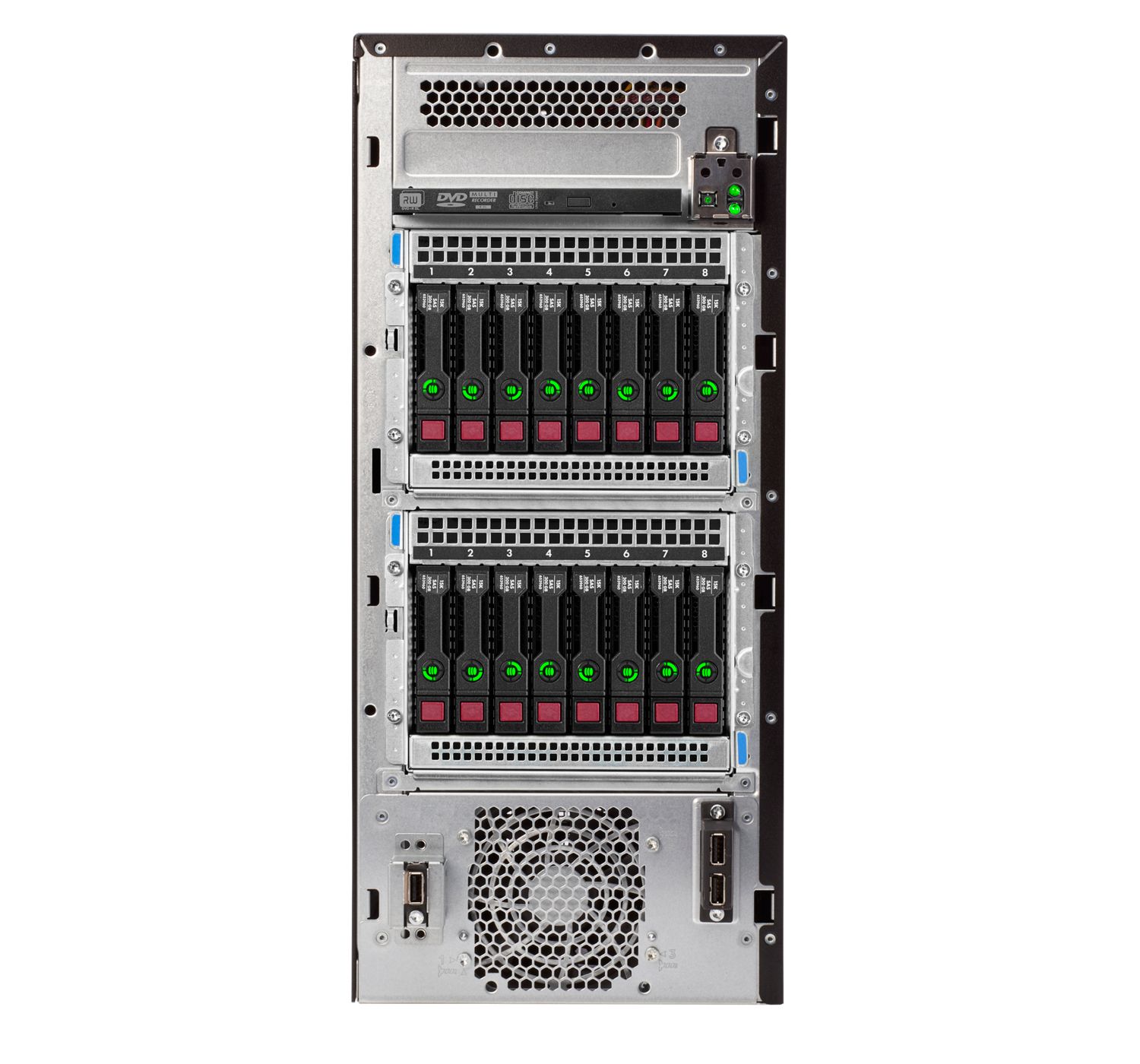 P21440-421 - HPE ProLiant ML110 Gen10 Intel Xeon Silver 4208 1P 16Gb 8 SFF Gigabit Ethernet 4.5U 800W Negro (P21440-421)