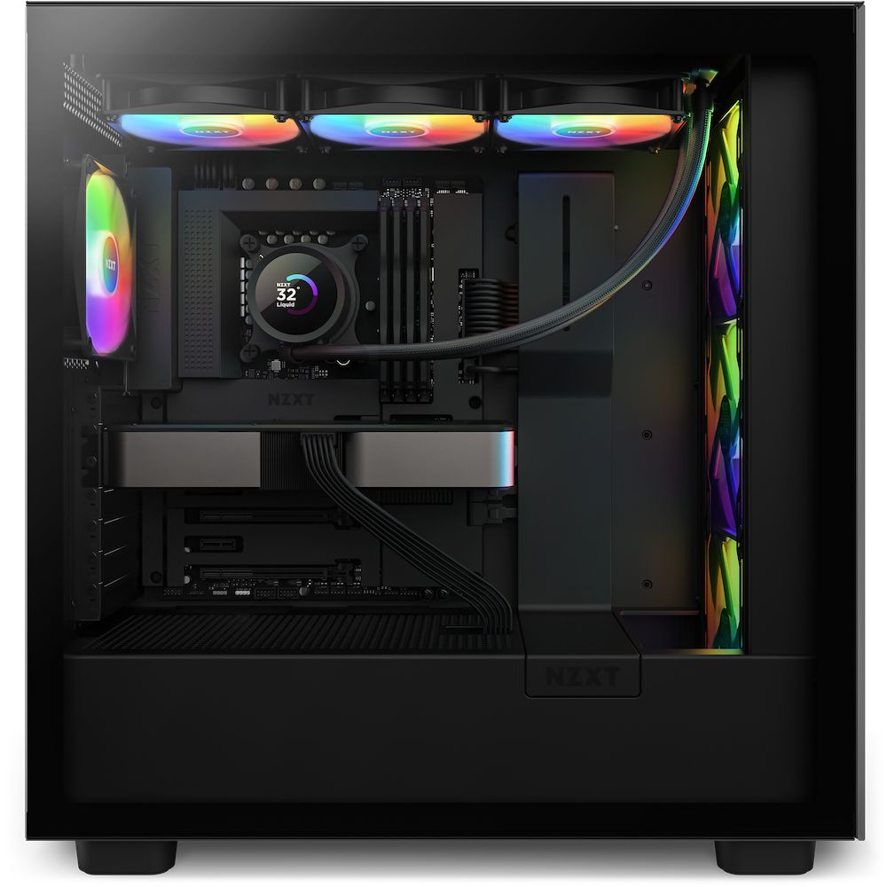 RL-KR360-B1 - Refrigeracin Lquida CPU NZXT Kraken Multisocket 360 3x120mm RGB LCD Negra (RL-KR360-B1)