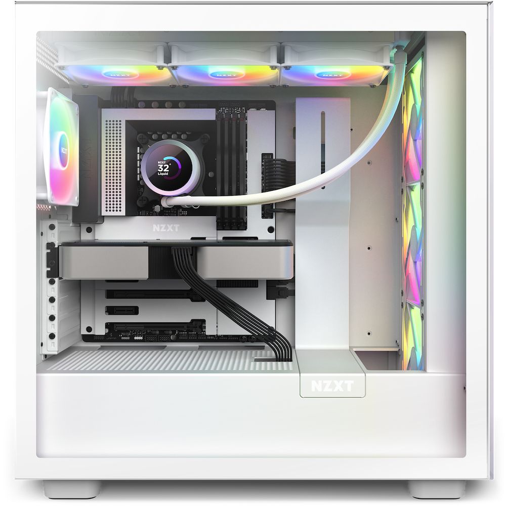 RL-KR360-W1 - Refrigeracin Lquida CPU NZXT Kraken Multisocket 360 3x120mm RGB LCD Blanca (RL-KR360-W1)