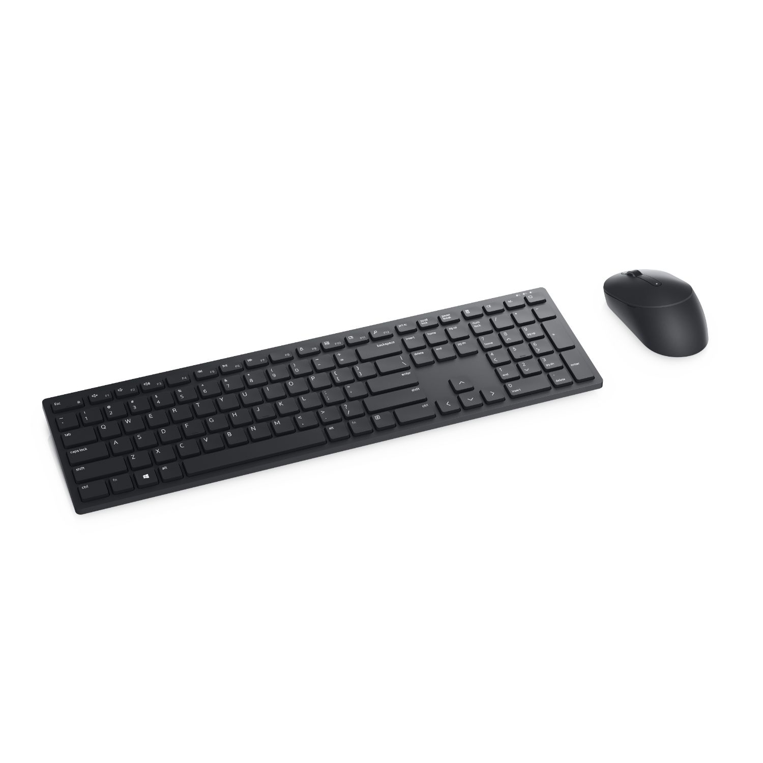 KM5221WBKB-SPN - Teclado+Ratn Dell QWERTY Wireless 10m RF 2.4Ghz 3 Botones Negro (KM5221WBKB-SPN)