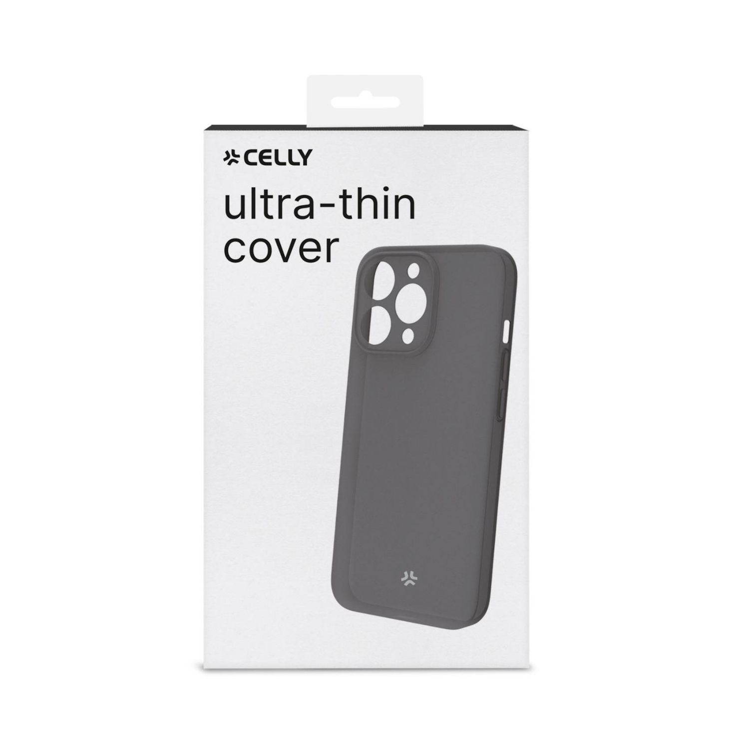 SPACE1055BK - Funda CELLY Space TPU iPhone 15 Plus Negra (SPACE1055BK)