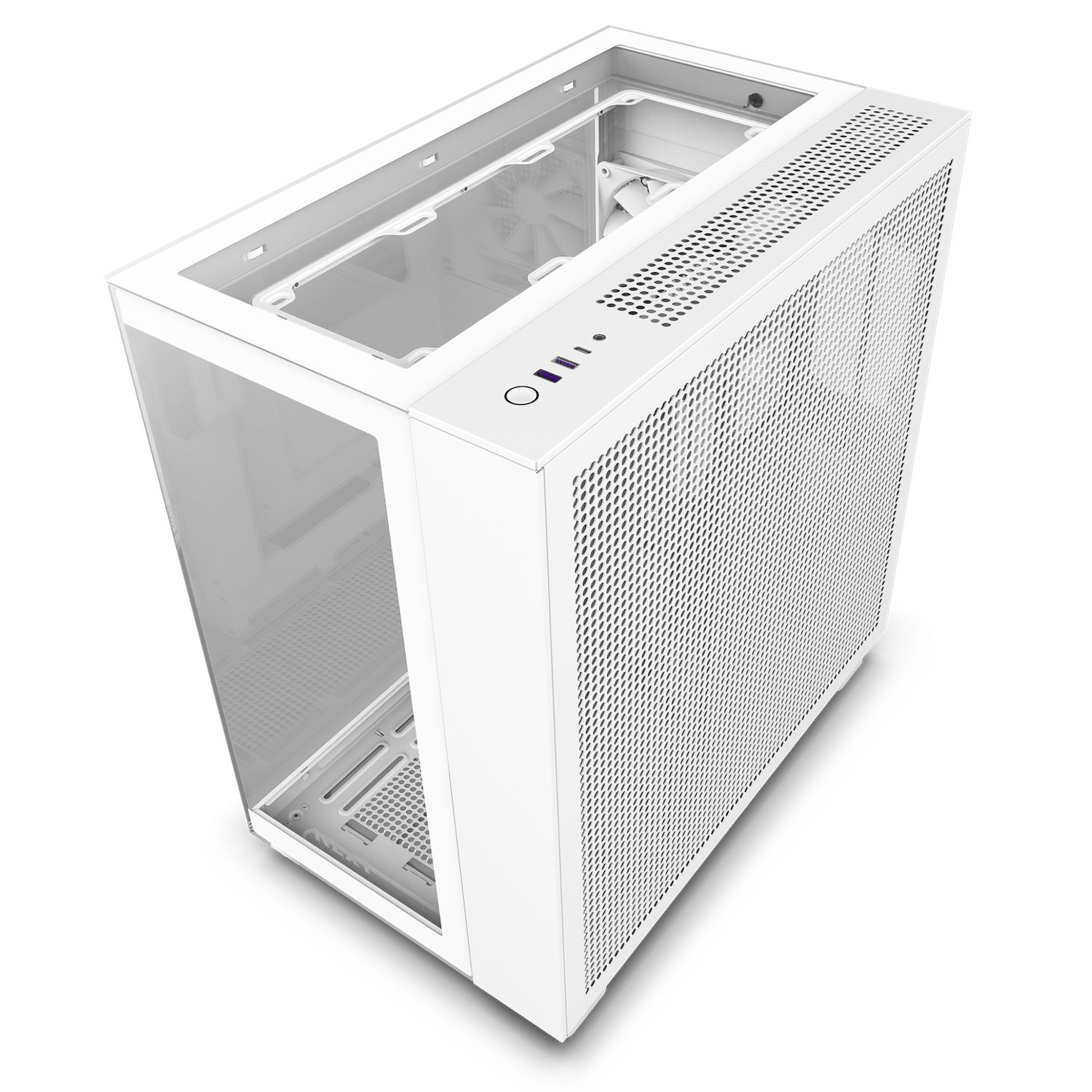 CM-H91EW-01 - Caja NZXT H9 Elite Ventana Lateral de Cristal Templado 2xUSB-A 3.0 1xUSB-C 3.1 ATX mATX Mini-ITX Blanca (CM-H91EW-01)