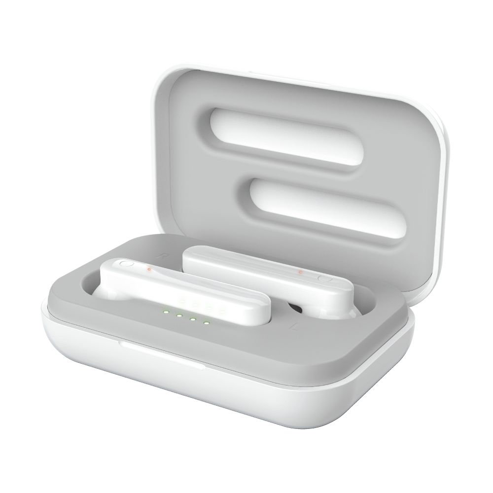 23783 - Auriculares Trust Primo Touch In-Ear Binaurales Micrfono Integrado TWS Bluetooth 5.0 Funda de Carga mUSB Blancos (23783)