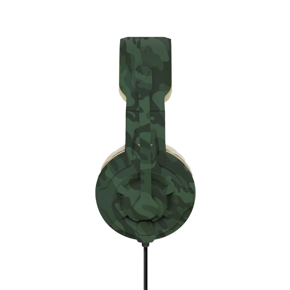 24359 - Auriculares+Micrfono Gaming Trust GXT411C Radius Circumaurales 3.5mm Cable 1m Verde Camuflaje (24359)