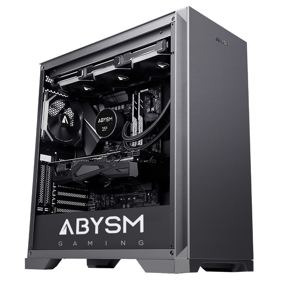 AB812113 - Caja Abysm Danubio Mura Pro 2xUSB-A 3.0 1xUSB-C 3.1 ATX mATX EATX ITX Negra (AB812113)