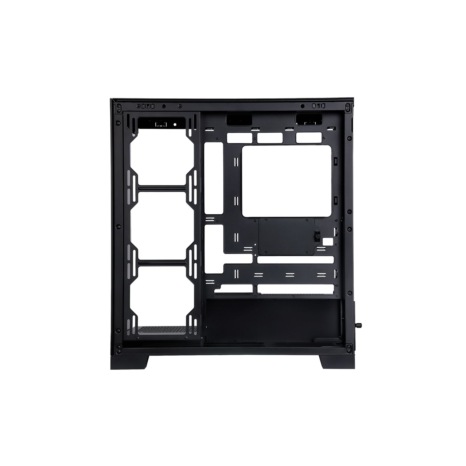 AB123511 - Caja Gaming Abysm Danube Sava H500 Ventana Frontal/Lateral Izquierda de Cristal Templado ARGB 2xUSB-A 3.0 1xUSB-C 3.1 ATX mATX Mini-ITX Negra (AB123511)