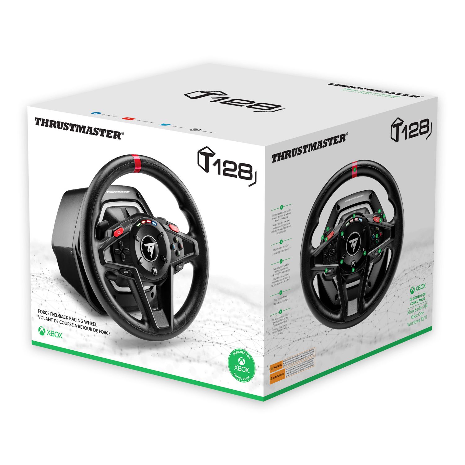 4460184 - Volante+Pedales Thrustmaster T128 Analgico 13 Botones LED 30ms PC/Xbox/Xbox One (4460184)