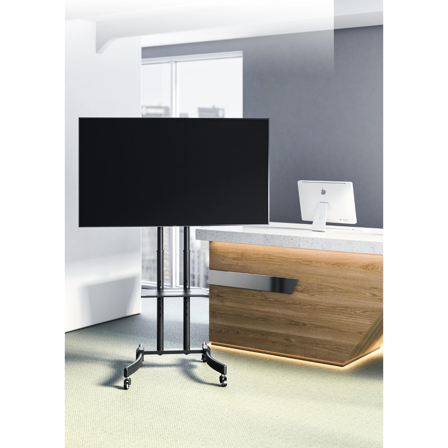 STS-426N - Soporte de Suelo FONESTAR ruedas con freno, entre 37