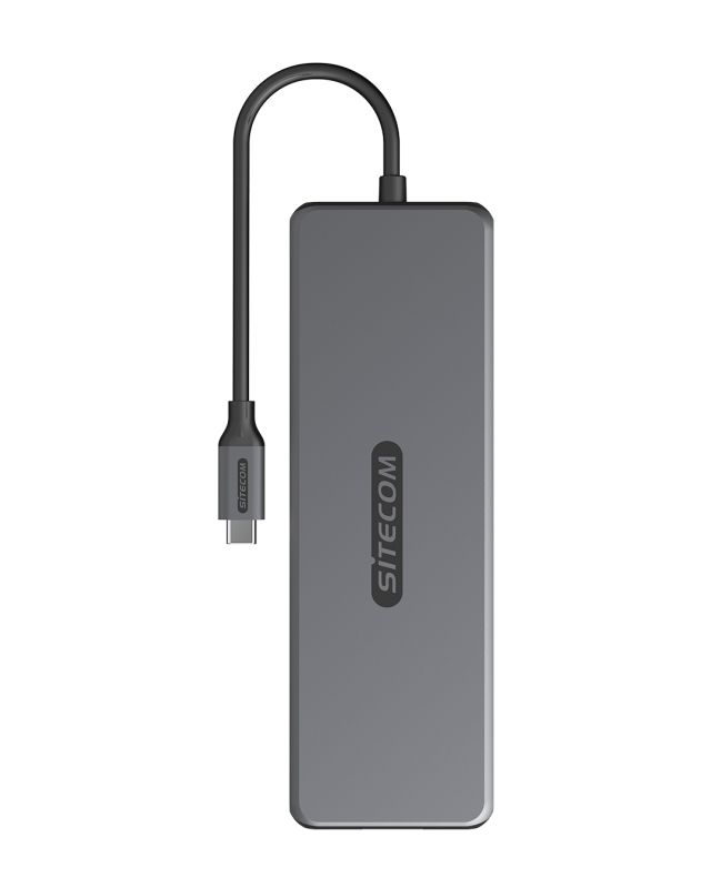 CN-7001 - Docking Station Sitecom 10en1 USB-C a 2xHDMI/1xRJ45/1xUSB-A 2.0/2xUSB-A 3.0/2xUSB-A 3.1/1xUSB-C 3.1/1xUSB-C PD 100W 15cm (CN-7001)